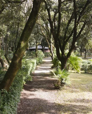 Il parco del Residence Il Fortino